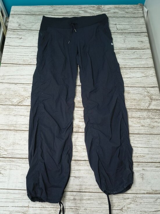 lululemon athletica Pants - Lululemon Studio Dance Pants Black Drawstring Ankle